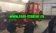 Трактор Т-40 сохнет после покраски